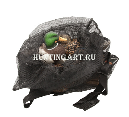 Рюкзак-сетка для чучел DB-70 (72x94 см), черная купить в магазине Хантингарт