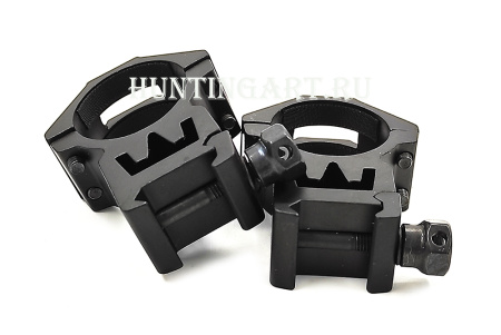 Кольца быстросъемные средние 25,4 мм на Weaver купить в магазине huntingart.ru