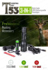 Комплект тактического трехцветного светодиодного фонарика T53 Hunting Set 3-in-1 купить в интернет-магазине ХантингАрт