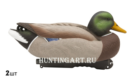 Комплект чучел Кряква Oversize Live Mallards Final Approach 12шт (5 уток+7 селезней) купить в магазине Хантингарт