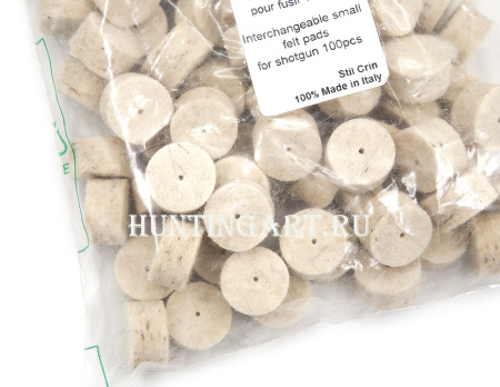 Патчи для чистки 12 кал. Stil Crin фетровые (100шт) купить в интернет-магазине ХантингАрт