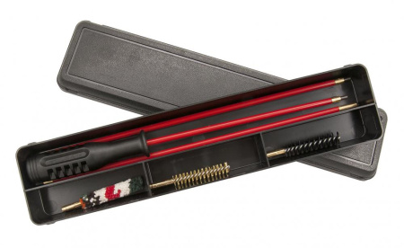 Набор для чистки Stil Crin в пластиковом пенале (шомпол металлический в пластиковой оплетке), калибры 4,5/22/ 7,62/8/9 мм купить в интернет-магазине ХантингАрт