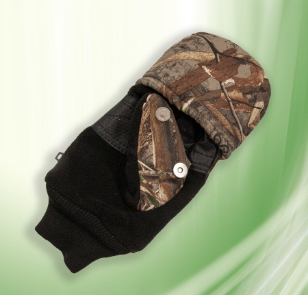 Варежки-перчатки без пальцев купить в интернет-магазине ХантингАрт