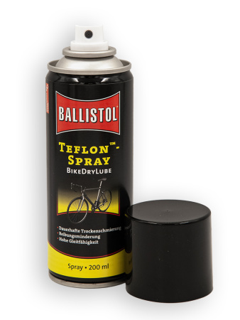 Смазка тефлоновая для велосипедов Ballistol BikeDryLube, 200мл купить в интернет-магазине ХантингАрт