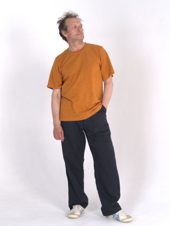 Футболка из конопли (55%) Green Washtag sudan brown от производителя экологически чистой одежды