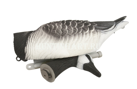 Плавающие cминаемые чучела белощекой казарки North Way серии Sofplast 3D (6 шт - со съемными головами) купить в интернет-магазине ХантингАрт