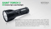 Фонарь аккумуляторный Saint Torch 3 светодиодный, до 2600 люмен купить в интернет-магазине ХантингАрт