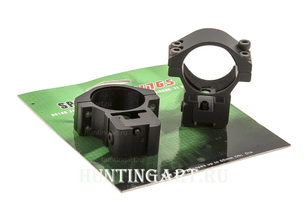 Кольца Leapers 30 мм на оружие с призмой 10-12 мм купить в магазине huntingart.ru