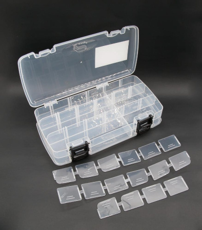 Органайзер Plano для приманок и аксессуаров, двухсторонний, большой, 9-23 отсеков купить в интернет-магазине ХантингАрт