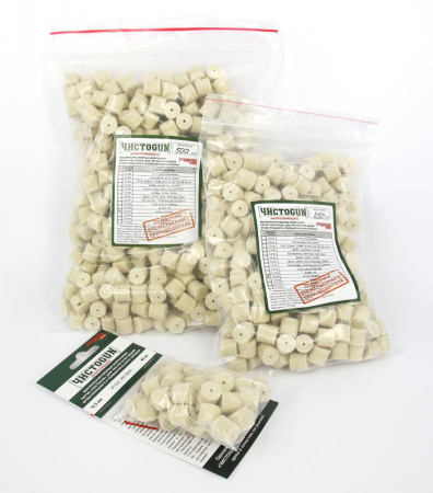 Войлочные патчи ЧистоGUN, диаметр 12,5 мм, .45 Colt, .450 Marlin купить в интернет-магазине ХантингАрт