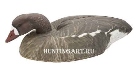 Надувные плавающие чучела Белолобый гусь 6шт купить в интернет-магазине ХантингАрт