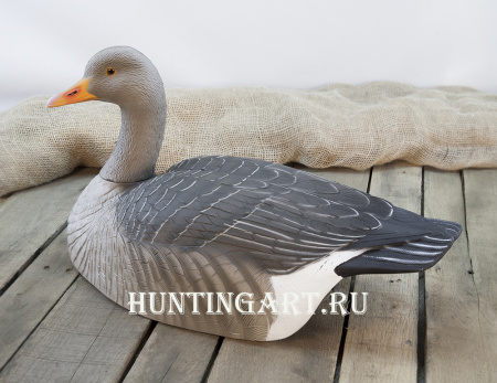 Комплект из 12 полукорпусных муляжей Серого гуся GreenHead купить в интернет-магазине ХантингАрт