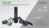 Комплект NexTorch из подствольного фонаря T6G set с белым (350 люм.) и зеленым (200 люм.) светодиодом, кронштейном и выносной кнопкой купить в интернет-магазине ХантингАрт