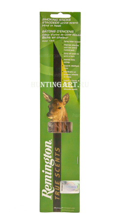 Приманка Remington для оленя (искусственный ароматизатор - выделений самки) дымящиеся палочки 6 шт купить в интернет-магазине ХантингАрт