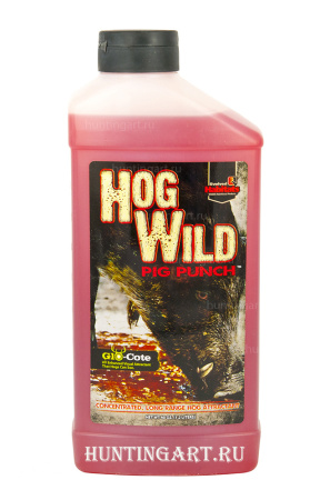 Приманка на кабана Hog Wild Pig Punch (гель), 1,2 литра купить в интернет-магазине ХантингАрт