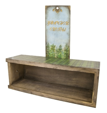 Ящик для бутылки, с изображением косули купить в интернет-магазине ХантингАрт