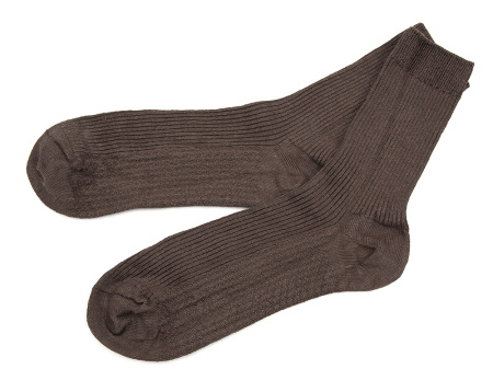 Носки из конопли GW Casual, коричневые (39-43) от производителя экологически чистой одежды